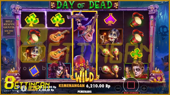 Fitur Menarik Slot Day of Dead